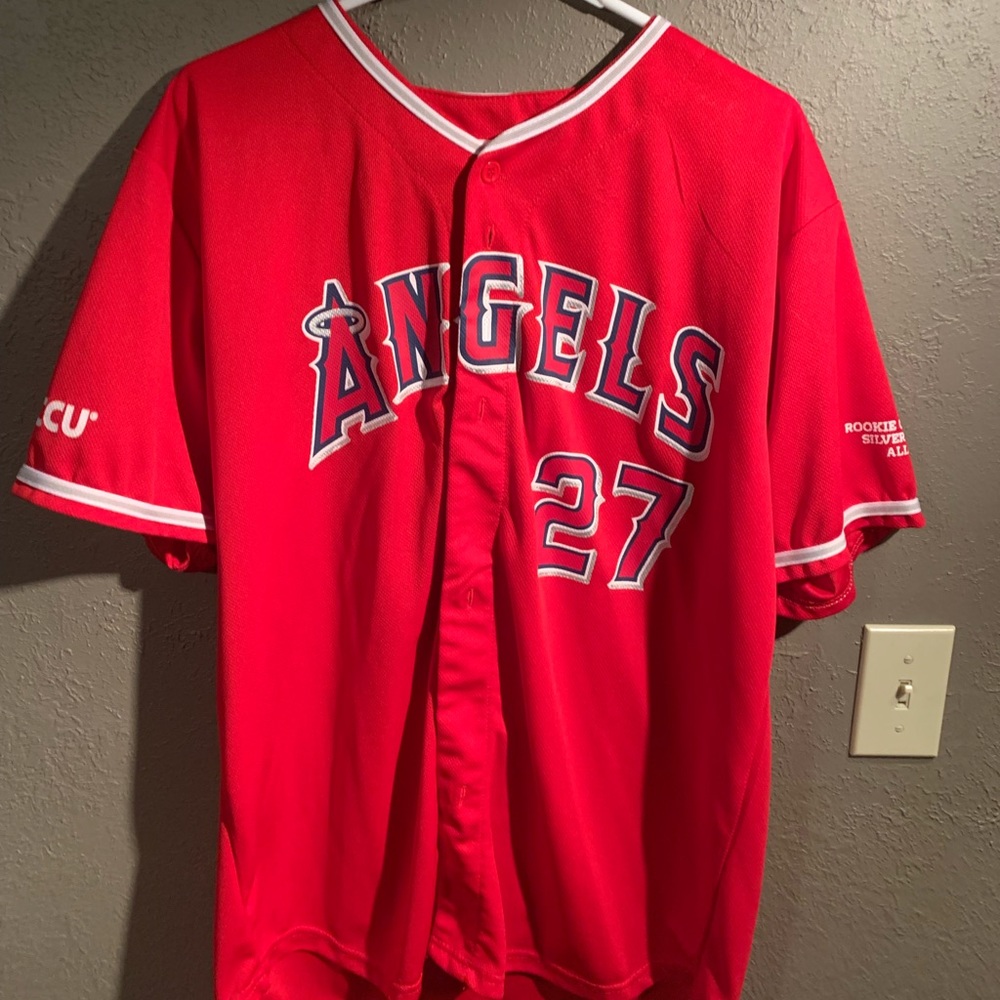 Mike Trout- Angels Jersey